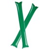 Купить Палки-стучалки для болельщиков Hip-Hip, зеленые с нанесением логотипа