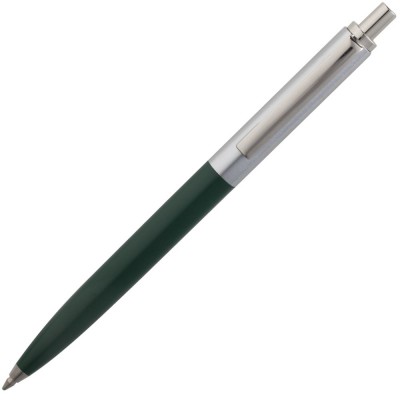 Купить Ручка шариковая Popular, зеленая с нанесением