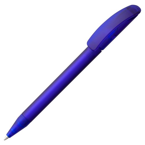 Купить Ручка шариковая Prodir DS3 TFF, синяя с нанесением логотипа