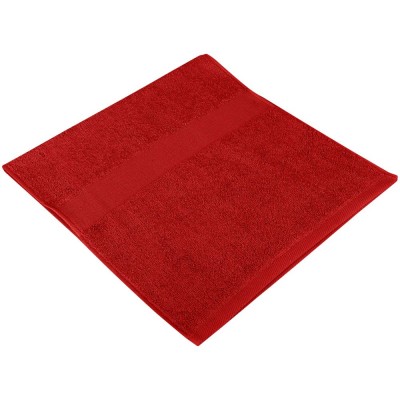Купить Полотенце Soft Me Small, красное с нанесением