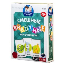 Карточная игра «Мои первые игры. Смешные животные»