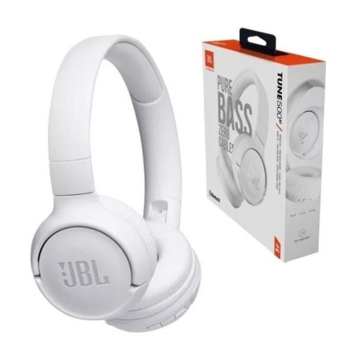Купить Беспроводные наушники JBL T500BT, белые с нанесением логотипа