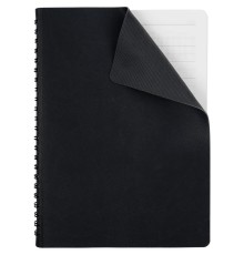 Ежедневник Twill, недатированный, черный