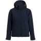 Купить Куртка женская Hooded Softshell темно-синяя с нанесением логотипа