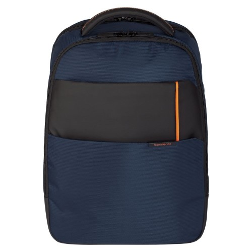 Купить Рюкзак для ноутбука Qibyte Laptop Backpack, синий с черными вставками с нанесением логотипа