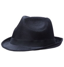 Шляпа Gentleman, черная с черной лентой