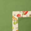 Купить Скатерть «Овощное рагу», зеленая с нанесением логотипа
