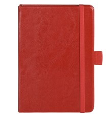 Блокнот Freenote, в линейку, красный