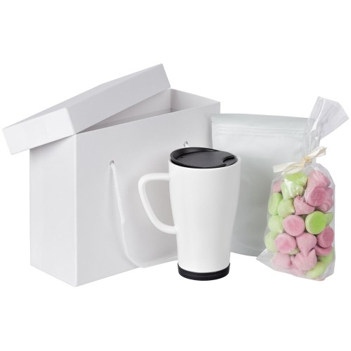 Купить Коробка Handgrip, малая, белая с нанесением логотипа