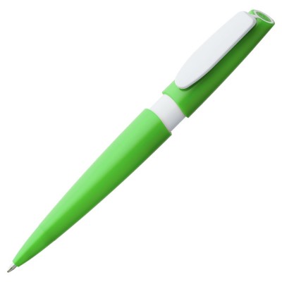Купить Ручка шариковая Calypso, зеленая с нанесением