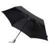 Купить Складной зонт Alu Drop, 4 сложения, автомат, черный с нанесением логотипа