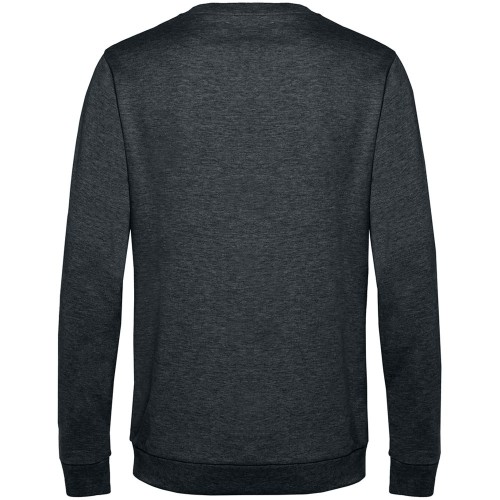 Купить Свитшот унисекс Set In, серый меланж (антрацит) с нанесением логотипа