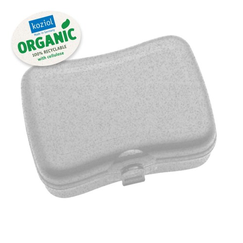 Купить Ланчбокс Basic Organic, серый с нанесением логотипа