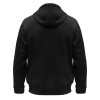 Купить Толстовка мужская Hooded Full Zip черная с нанесением логотипа