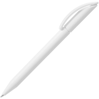 Купить Ручка шариковая Prodir DS3 TPP Antibacterial, белая с нанесением