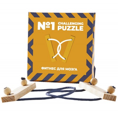 Купить Головоломка Challenging Puzzle Wood, модель 1 с нанесением логотипа