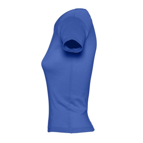 Купить Футболка женская LADY 220 с V-обр. вырезом, ярко-синяя (royal) с нанесением логотипа Купить Футболка женская LADY 220 с V-обр. вырезом, ярко-синяя (royal) с нанесением логотипа