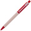 Купить Ручка шариковая Raja Shade, красная с нанесением логотипа
