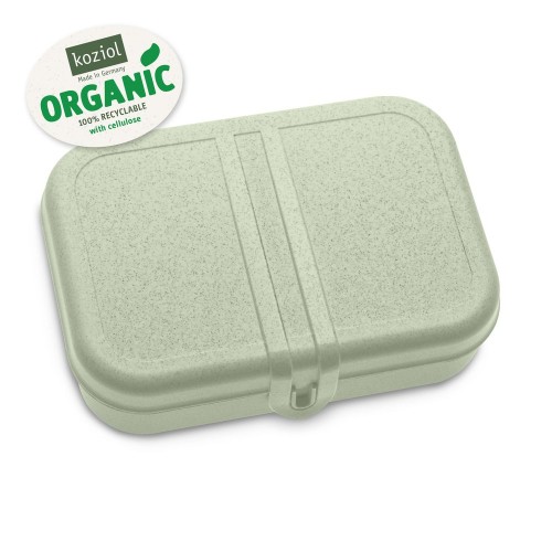 Купить Ланчбокс Pascal Organic, большой, зеленый с нанесением логотипа