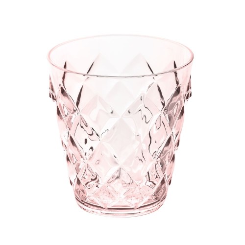 Купить Стакан Crystal, малый, розовый с нанесением логотипа