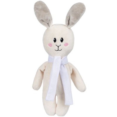 Купить Игрушка Beastie Toys, заяц с белым шарфом с нанесением логотипа