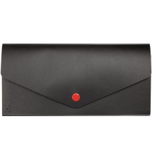 Органайзер для путешествий Envelope, черный с красным