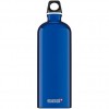 Купить Бутылка для воды Traveller 1000, синяя с нанесением логотипа