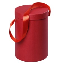 Подарочная коробка Rond, красная