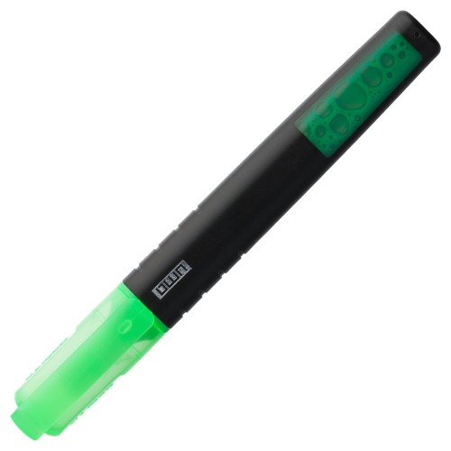 Купить Маркер текстовый Liqeo Pen, зеленый с нанесением логотипа