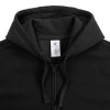 Купить Толстовка мужская Hooded Full Zip черная с нанесением логотипа