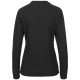 Купить Свитшот женский Kulonga Sweat, черный с нанесением логотипа
