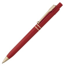 Ручка шариковая Raja Gold, красная