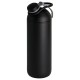 Купить Бутылка для воды fixFlask, черная с нанесением логотипа