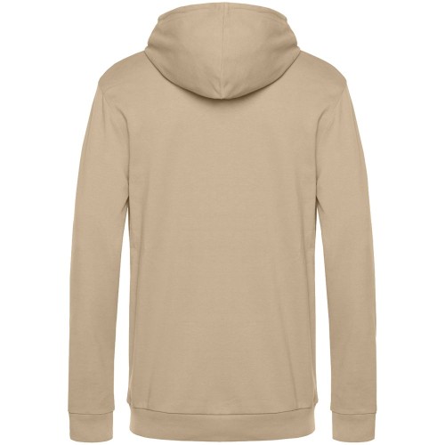 Купить Толстовка с капюшоном унисекс Hoodie, бежевая с нанесением логотипа