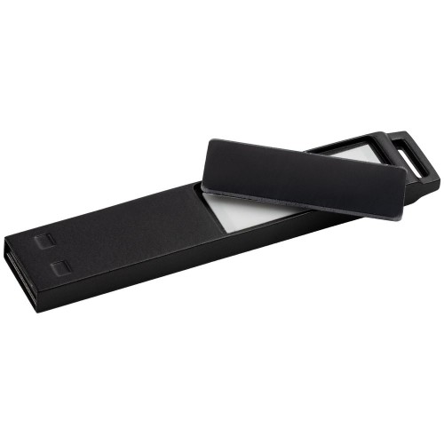 Купить Флешка markBright Black с красной подсветкой, 32 Гб с нанесением логотипа
