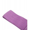 Купить Фитнес-резинка Pastel, низкая нагрузка, фиолетовая с нанесением логотипа