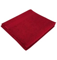 Полотенце махровое Soft Me Large, бордовое