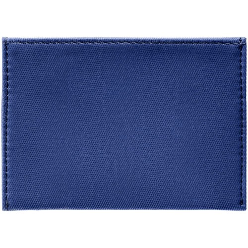 Купить Чехол для карточек Twill, синий с нанесением логотипа