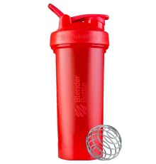 Спортивный шейкер Classic V2 Full Color, большой, красный