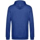 Купить Толстовка с капюшоном унисекс Hoodie, ярко-синий меланж с нанесением логотипа