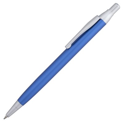 Купить Ручка шариковая Simple, синяя с нанесением логотипа