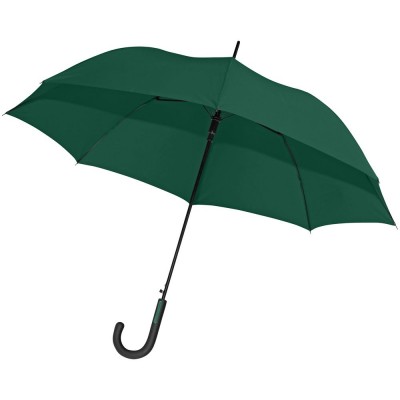 Купить Зонт-трость Glasgow, зеленый с нанесением логотипа