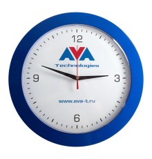 Часы настенные Vivid Large, синие