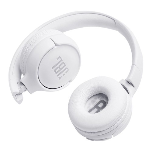 Купить Беспроводные наушники JBL T500BT, белые с нанесением логотипа