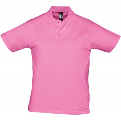 Купить Рубашка поло мужская Prescott Men 170, розовая с нанесением