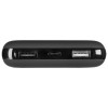 Купить Aккумулятор Uniscend Quick Charge Wireless 10000 мАч, черный с нанесением логотипа