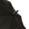 Купить Зонт-трость Fiber Move AC, черный с красным с нанесением логотипа