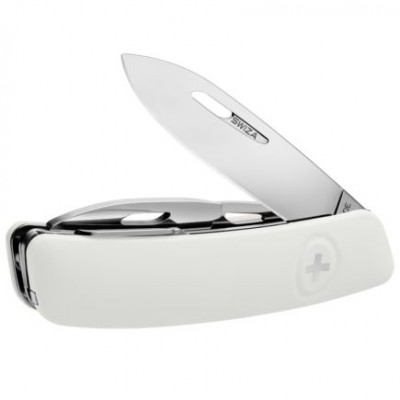 Купить Швейцарский нож D03, белый с нанесением логотипа