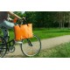 Купить Пляжная сумка-трансформер Camper Bag, оранжевая с нанесением логотипа