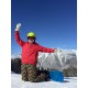 Купить Куртка софтшелл мужская SKYRUNNING, черная с нанесением логотипа